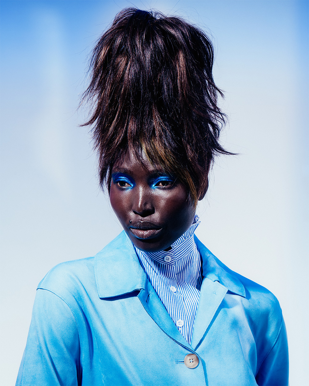 Brunette Textured Beehive - Stephen Adams - BHA Northern Ireland Hairdresser of the Year 2026 Finalist Collection